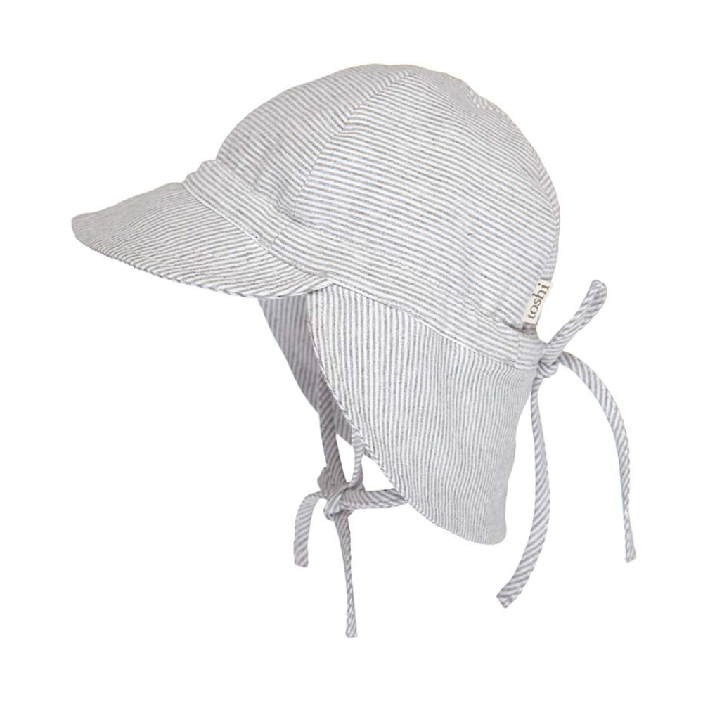 Toshi Flap Cap Baby Dove