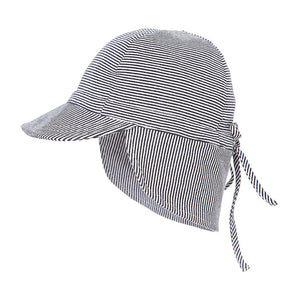 Toshi Flap Cap Baby Periwinkle | Sun hat | Bon Bon Tresor