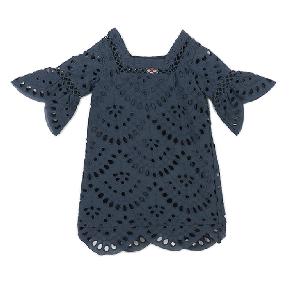 Marlo Kids - Navy Hunter Dress | Dresses & Skirts | Bon Bon Tresor