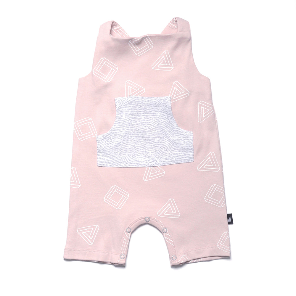 Anarkid Pink 3D Contrast Overalls | Rompers & Playsuits | Bon Bon Tresor