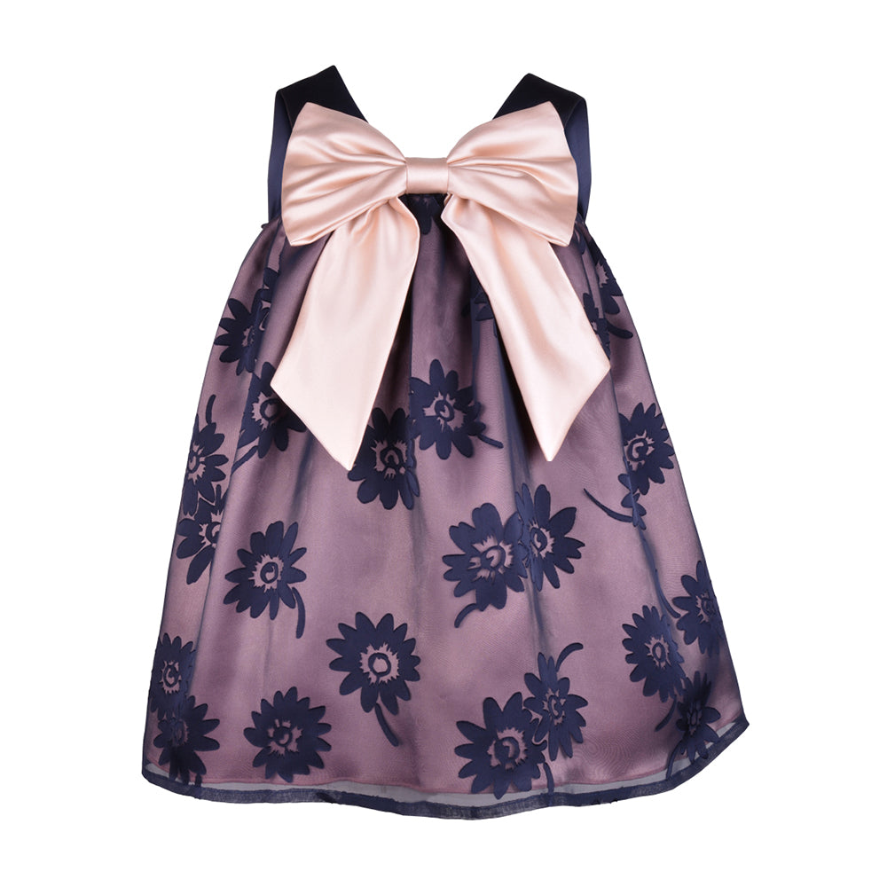 Hucklebones London Sheer Floral Trapeze Party Dress | Party Dresses | Bon Bon Tresor