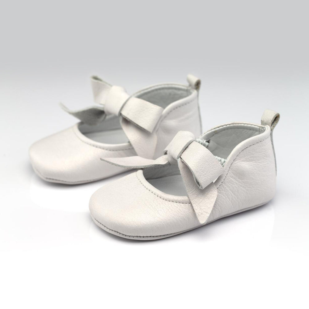 Bebe Rosebud Dress Shoe Pearl White | Dress Shoes | Bon Bon Tresor