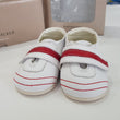 BabyWalker Red/White Leather Baby Shoes | Dress Shoes | Bon Bon Tresor