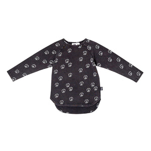Kapow Kids Skate & Peace Reversible Hooded Zip Jacket | Sweaters & Knitwear | Bon Bon Tresor