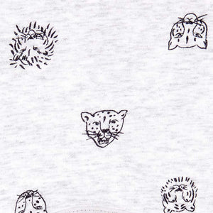 Toshi Baby Onesie Short Sleeve Big Cats | Rompers & Playsuits | Bon Bon Tresor