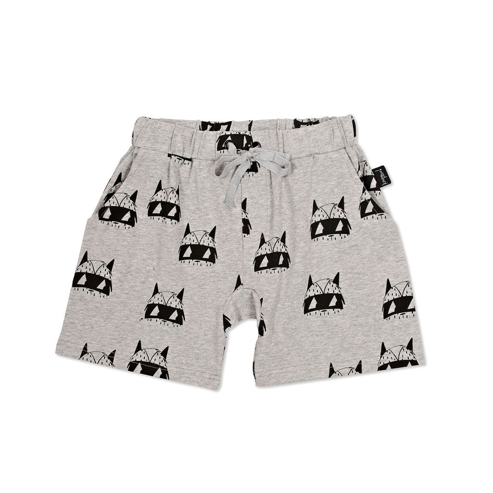 Kapow Kids Grey Bandit Boys Shorts | Pants & Shorts | Bon Bon Tresor