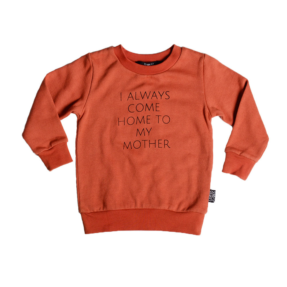 Sunday Soldiers Home To My Mother Fleece Sweater | Sweaters & Knitwear | Bon Bon Tresor