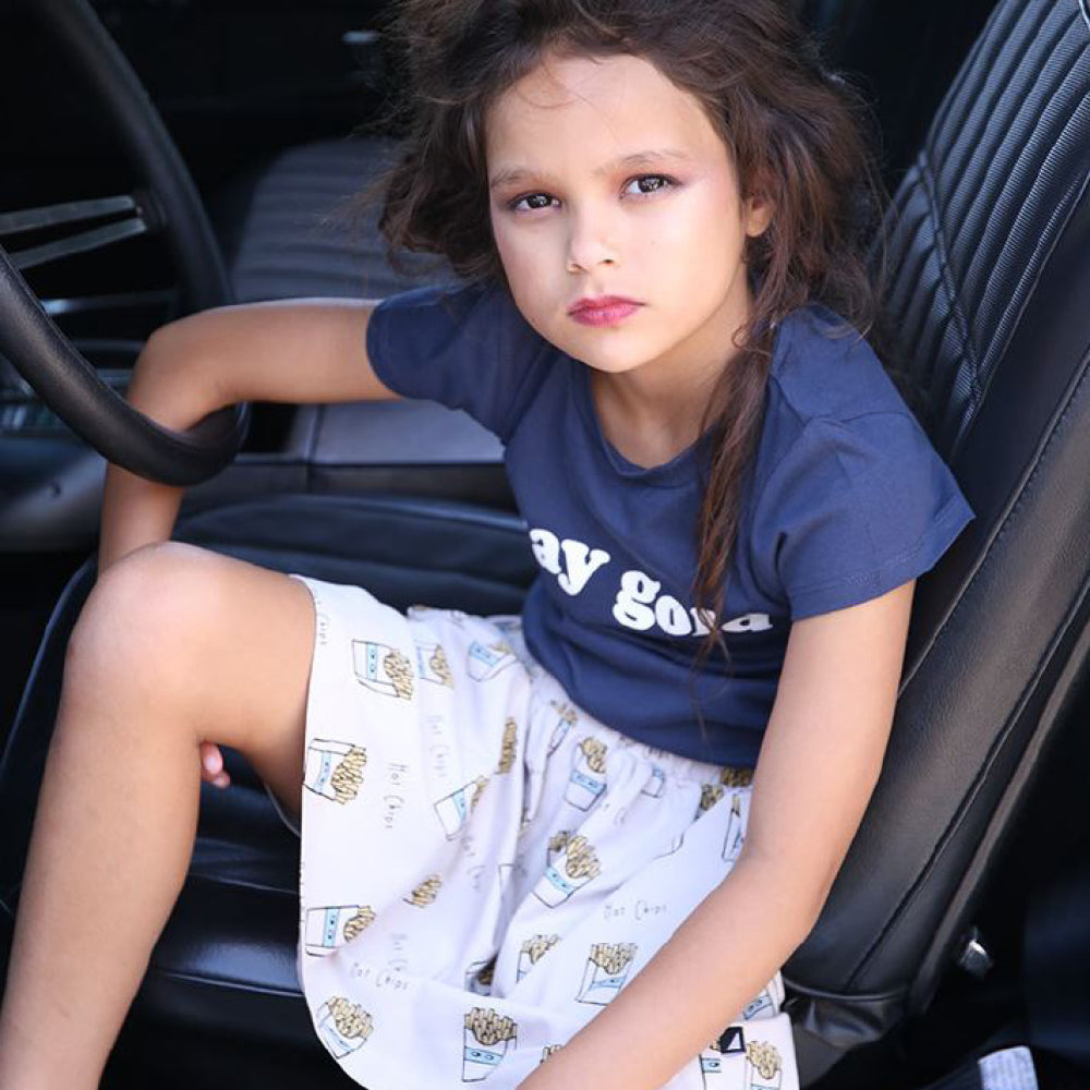 Anarkid Hot Chips AOP Skirt | Dresses & Skirts | Bon Bon Tresor