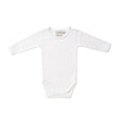 Marquise White Long Sleeve Bodysuit | Singlets & Bloomers | Bon Bon Tresor