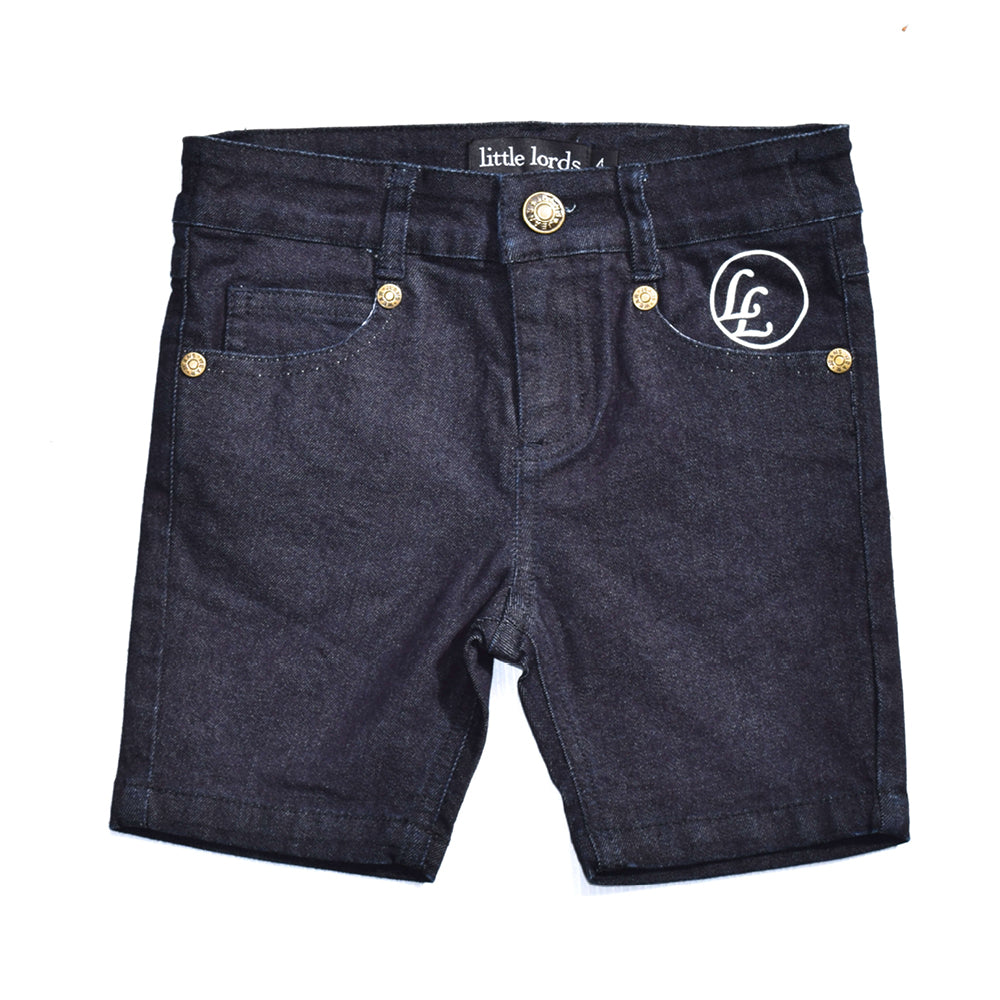 Little Lords Boys Indigo Hey Shorty | Pants & Shorts | Bon Bon Tresor