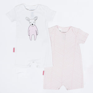 SOOKI Baby 2pc Oh Deer Playsuit | Rompers & Playsuits | Bon Bon Tresor
