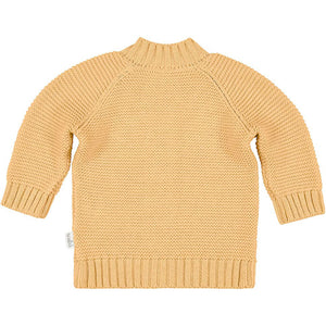 Toshi Organic Cardigan Andy Turmeric | Sweaters & Knitwear | Bon Bon Tresor