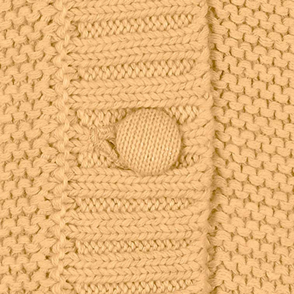 Toshi Organic Cardigan Andy Turmeric | Sweaters & Knitwear | Bon Bon Tresor