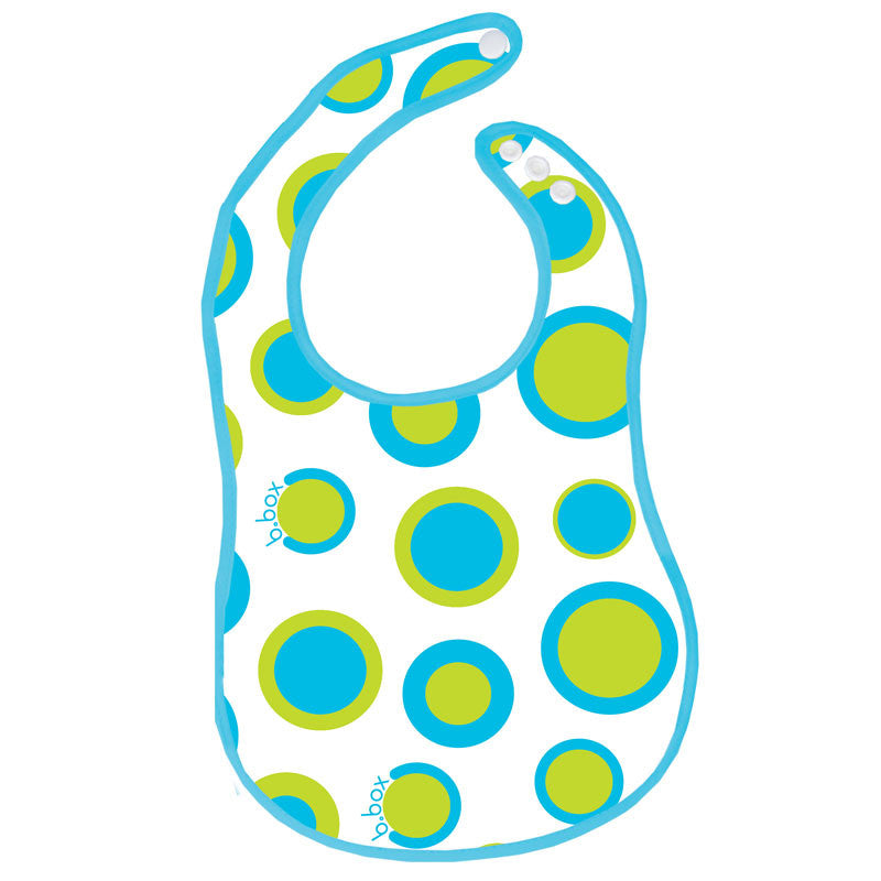 b.box Flat Baby Bib Retro Circles | Bib & Smocks | Bon Bon Tresor
