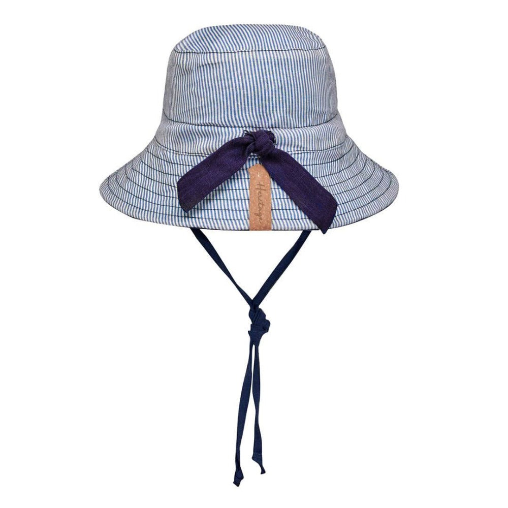 Bedhead Hats Explorer Kids Reversible Sun Hat Charlie Indigo | Hats | Bon Bon Tresor