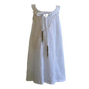 Willow and Finn Girls White Embroidery Dress | Dresses & Skirts | Bon Bon Tresor