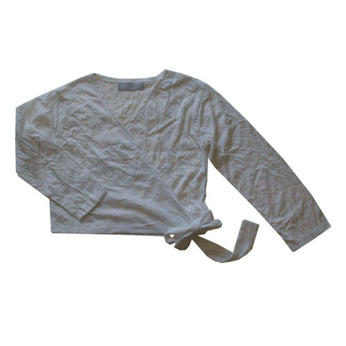 Willow and Finn White Ballet Wrap Cardigan | Coats & Jackets | Bon Bon Tresor
