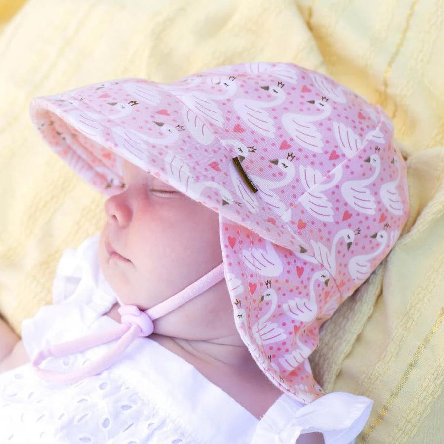 Bedhead Hats Baby Legionnaire Hat Swan | Sun hat | Bon Bon Tresor