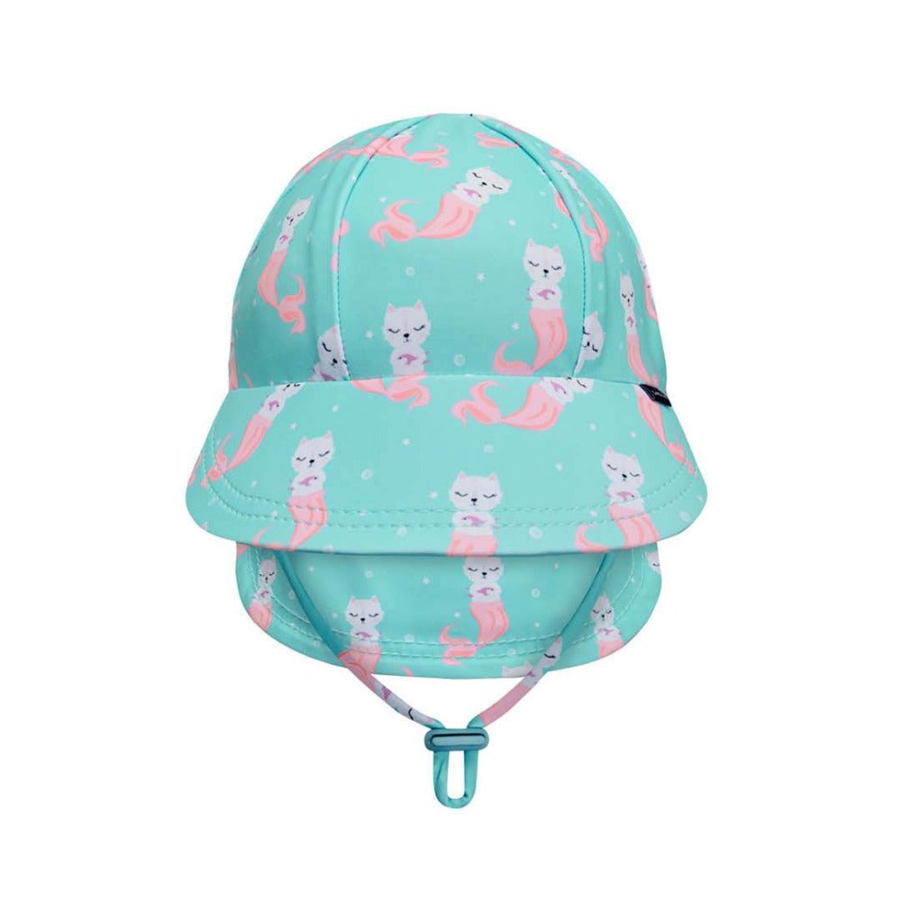 Bedhead Hats Beach Legionnaire Hat UPF50+ Merkitty Print | Swimwear | Bon Bon Tresor