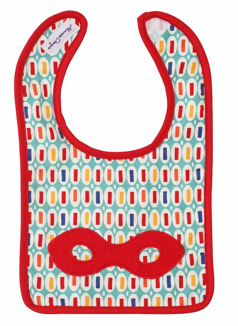 Alimrose Designs Sebastian Super Hero Baby Bib | Bib & Smocks | Bon Bon Tresor
