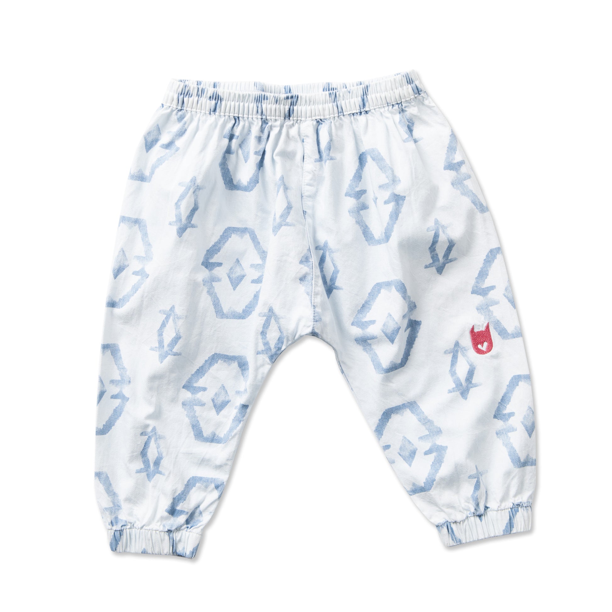 Lil Missie Munster Bleached Blue Sass Pant | Pants & Shorts | Bon Bon Tresor