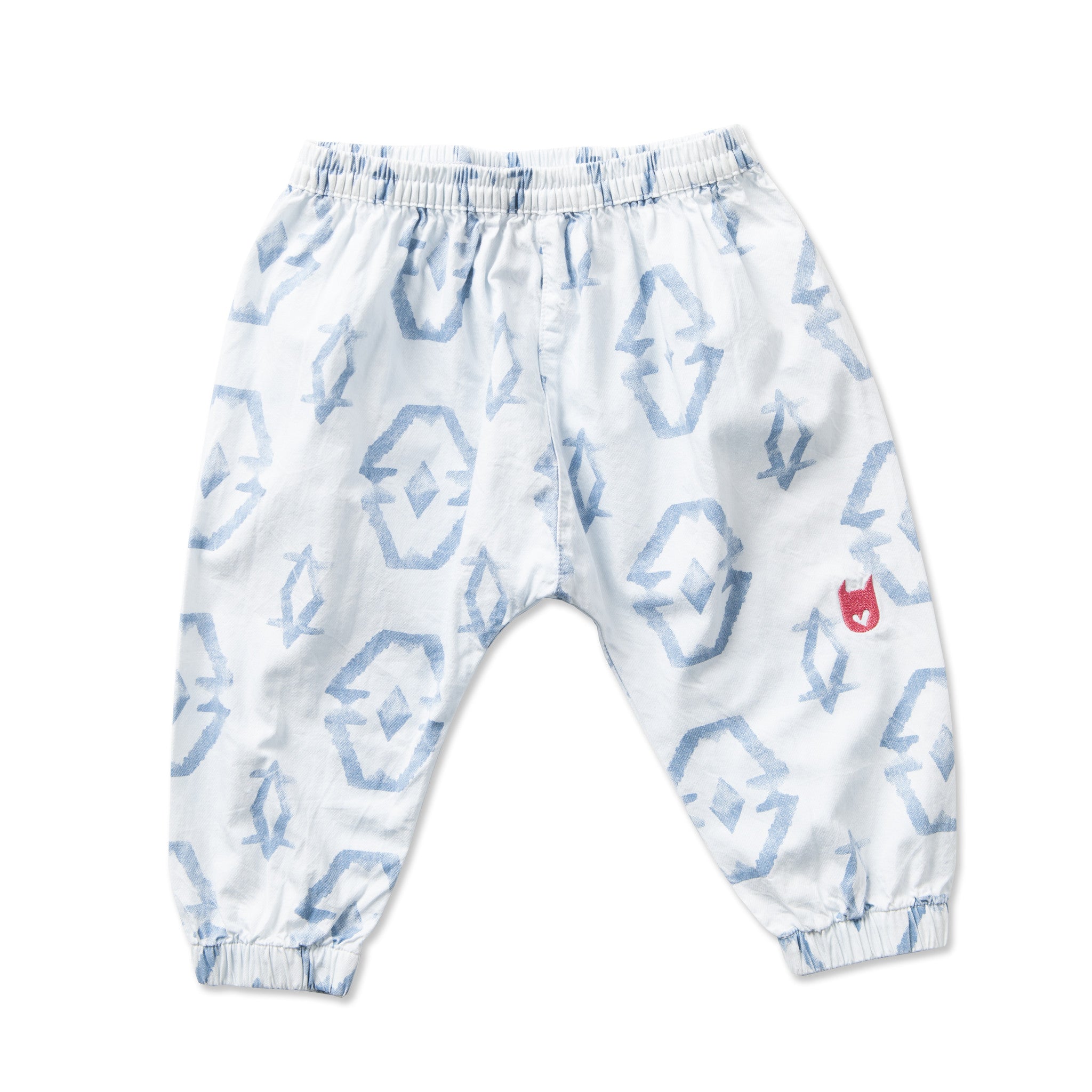 Lil Missie Munster Bleached Blue Sass Pant | Pants & Shorts | Bon Bon Tresor