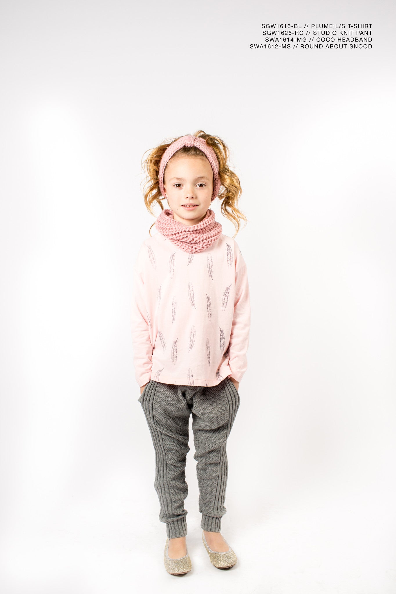 Sudo Kids Grey Studio Cotton Knit Pants | Pants & Shorts | Bon Bon Tresor