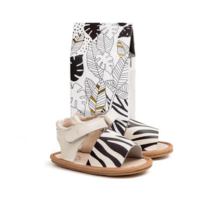 Pretty Brave Blake Sandal Zebra | Sandals | Bon Bon Tresor