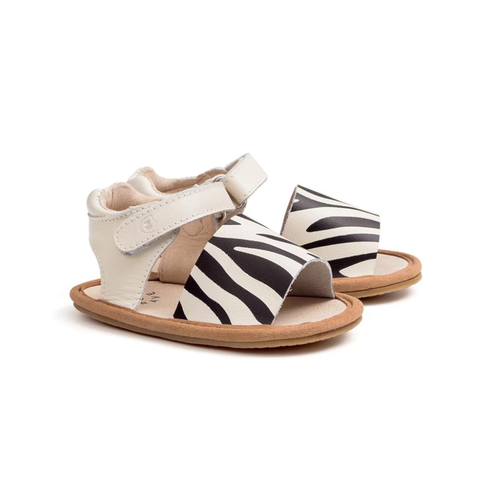 Pretty Brave Blake Sandal Zebra | Sandals | Bon Bon Tresor